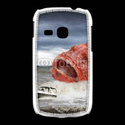 Coque Samsung Galaxy Young Enorme poisson chassant bateau de pêcheurs