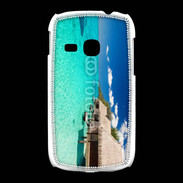 Coque Samsung Galaxy Young Bungalow sur mer tropicale