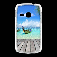 Coque Samsung Galaxy Young Plage tropicale
