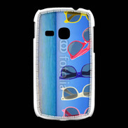 Coque Samsung Galaxy Young Lunettes sur la plage
