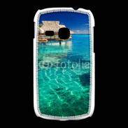 Coque Samsung Galaxy Young Bungalow sur l'eau des tropiques