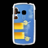 Coque Samsung Galaxy Young Jus d'orange sur la plage