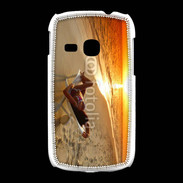 Coque Samsung Galaxy Young Couché de soleil agréable sur la plage