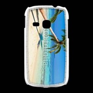 Coque Samsung Galaxy Young Palmier sur la plage tropicale