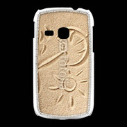 Coque Samsung Galaxy Young Soleil et sable sur la plage