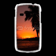Coque Samsung Galaxy Young Cocotier au soleil couchant