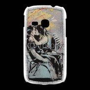 Coque Samsung Galaxy Young Kiss graffiti