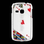 Coque Samsung Galaxy Young As de coeur