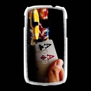 Coque Samsung Galaxy Young Poker paire d'as