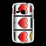Coque Samsung Galaxy Young Triple coeur machine à sous