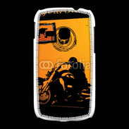 Coque Samsung Galaxy Young motorcycle rider background