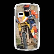 Coque Samsung Galaxy Young Rallie Raid en moto