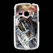 Coque Samsung Galaxy Young Vaisseau spatial sur la lune