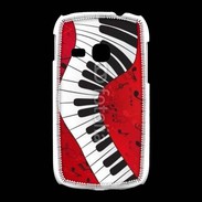 Coque Samsung Galaxy Young Abstract piano 2