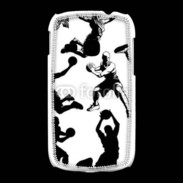 Coque Samsung Galaxy Young Silhouette de basketeur