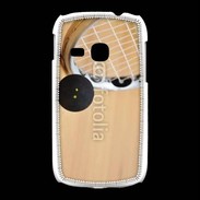 Coque Samsung Galaxy Young Squash raquette et balle