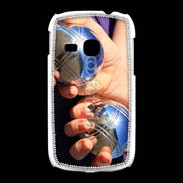 Coque Samsung Galaxy Young Pétanque féminine