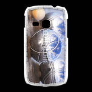 Coque Samsung Galaxy Young Boule de pétanque chromée