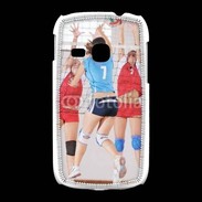 Coque Samsung Galaxy Young Joueuses de volleyball au filet 2