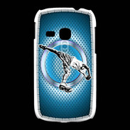 Coque Samsung Galaxy Young Chrome basketball