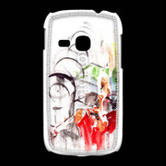 Coque Samsung Galaxy Young Illustration de cycliste 2