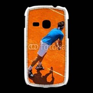 Coque Samsung Galaxy Young Match de tennis sur terre battue