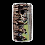 Coque Samsung Galaxy Young Arrivée de course de trot en sulky