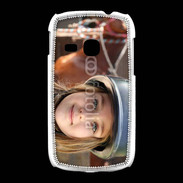 Coque Samsung Galaxy Young Petite fille équitation