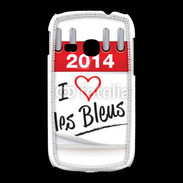 Coque Samsung Galaxy Young J'aime les bleus 2014