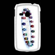 Coque Samsung Galaxy Young Rangée de ballon de rugby