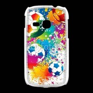 Coque Samsung Galaxy Young football en couleurs 800