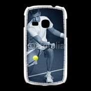 Coque Samsung Galaxy Young Tennis en noir et blanc 75