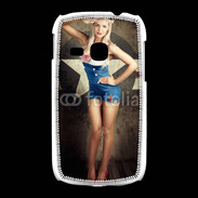 Coque Samsung Galaxy Young Femme mode militaire US