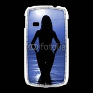Coque Samsung Galaxy Young Silhouette de nuit dans l'eau