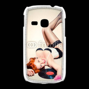 Coque Samsung Galaxy Young Pin up musique