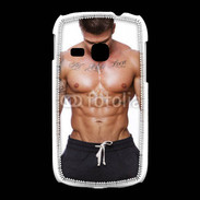 Coque Samsung Galaxy Young Brun musclé 1