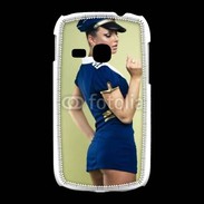 Coque Samsung Galaxy Young Hôtesse de l'air sexy