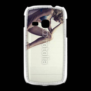 Coque Samsung Galaxy Young Femme sexy pensante en lingerie