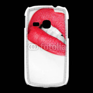 Coque Samsung Galaxy Young bouche sexy rouge à lèvre gloss crayon contour