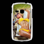 Coque Samsung Galaxy Young Femme sexy sur un transat de plage
