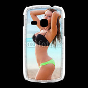 Coque Samsung Galaxy Young Belle femme à la plage 10
