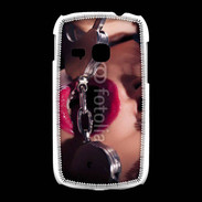 Coque Samsung Galaxy Young Dominatrice sexy avec menottes 