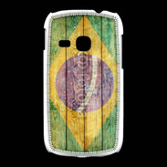Coque Samsung Galaxy Young Drapeau Brésil Grunge 510