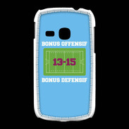 Coque Samsung Galaxy Young Bonus Offensif-Défensif Bleu