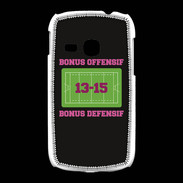 Coque Samsung Galaxy Young Bonus Offensif-Défensif Noir