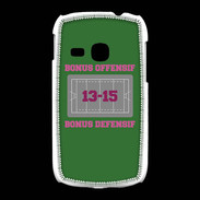 Coque Samsung Galaxy Young Bonus Offensif-Défensif Vert