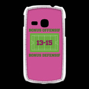 Coque Samsung Galaxy Young Bonus Offensif-Défensif Rose