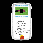 Coque Samsung Galaxy Young Merci l'arbitre Bonus offensif-défensif Blanc