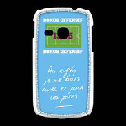 Coque Samsung Galaxy Young Les potes Bonus offensif-défensif Bleu