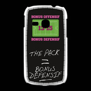 Coque Samsung Galaxy Young The pack Bonus offensif-défensif Noir